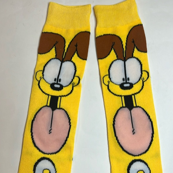 Garfield Character Odie The Dog Cotton Unisex Socks - Picture 4 of 8